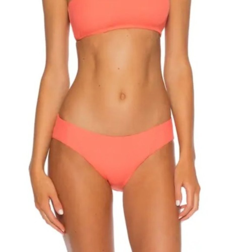 Becca Fine Line Ribbed Bikini Bottoms